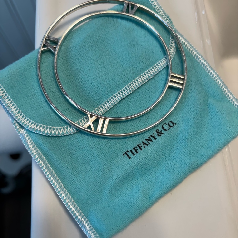 Tiffany & Co. Silver Roman Numeral Bracelet